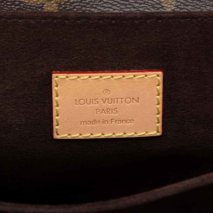Louis Vuitton Monogram Pochette Metis Brown Good condition - Box View