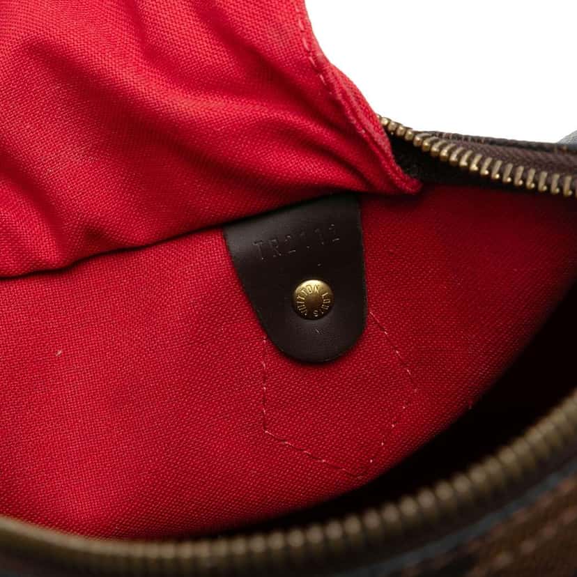 Louis Vuitton Damier Ebene Speedy 30 Brown Good condition - Box View