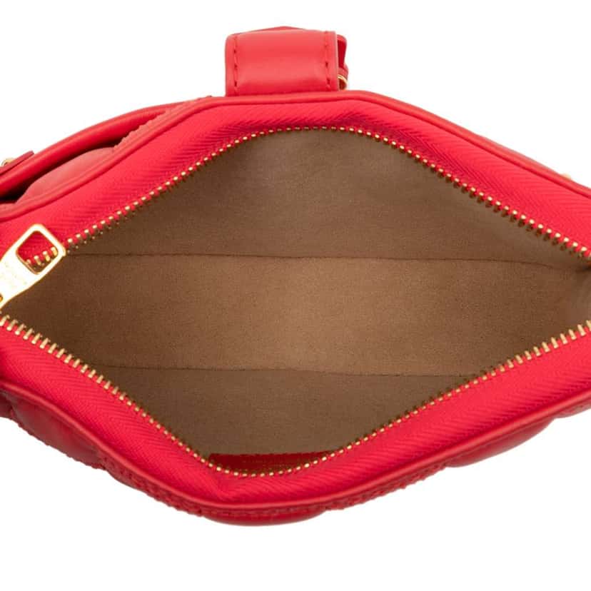 Louis Vuitton Damier Quilt Lambskin Troca Pochette Pink Leather Good condition - Model View