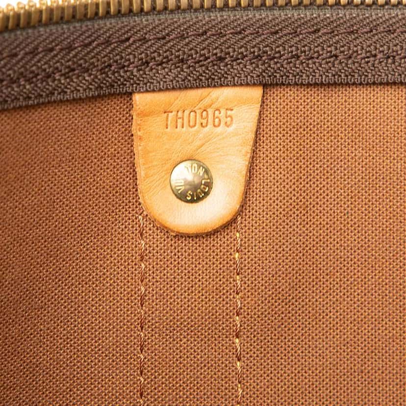 Louis Vuitton Monogram Keepall Bandouliere 55 Brown Good condition - Box View