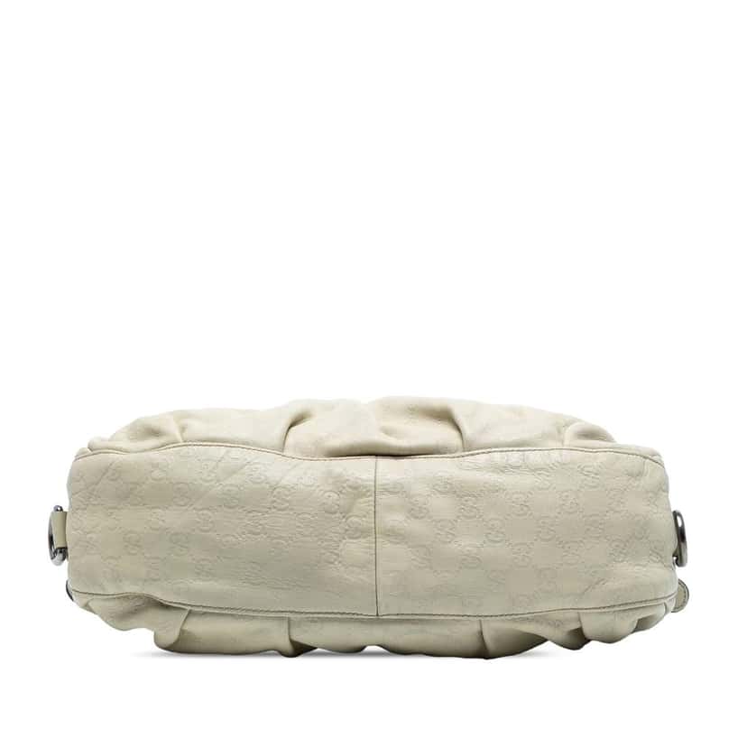 Gucci Guccissima Icon Bit Satchel Brown Leather Good condition - Inside View