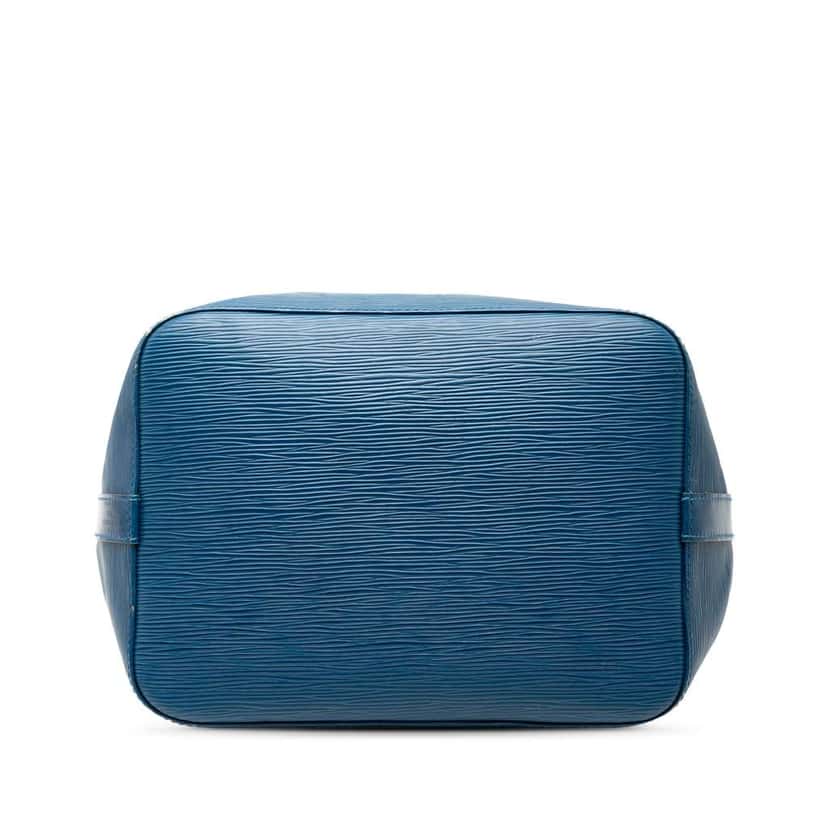Louis Vuitton Epi Petit Noe Blue Leather Good condition - Inside View