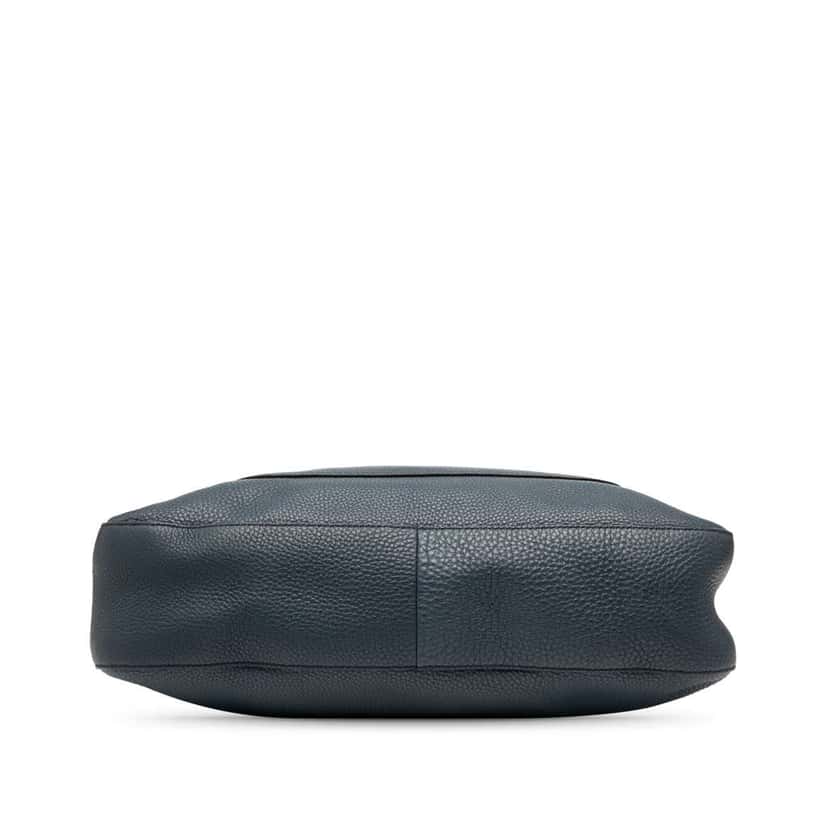 Prada Vitello Daino Pocket Hobo Blue Leather Good condition - Inside View