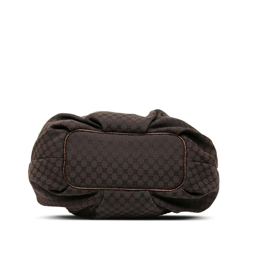Celine Macadam Canvas Hobo Brown Canvas Good condition - Inside View