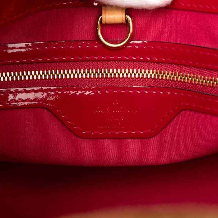 Louis Vuitton Monogram Vernis Catalina BB Red Leather Good condition - Box View