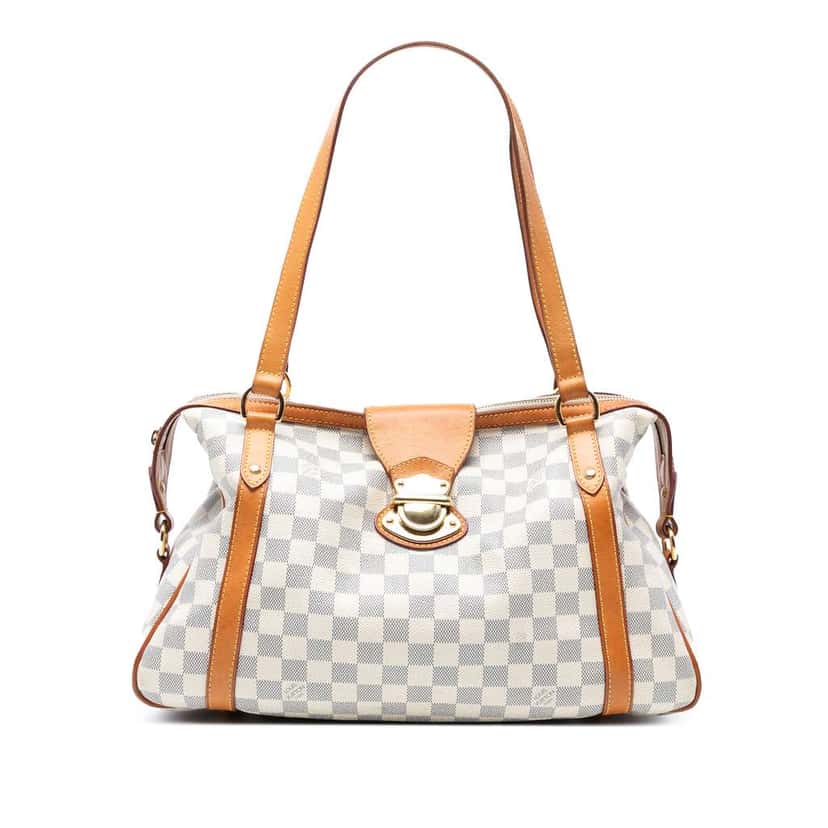 Louis Vuitton Damier Azur Stresa PM White Good condition - Front View