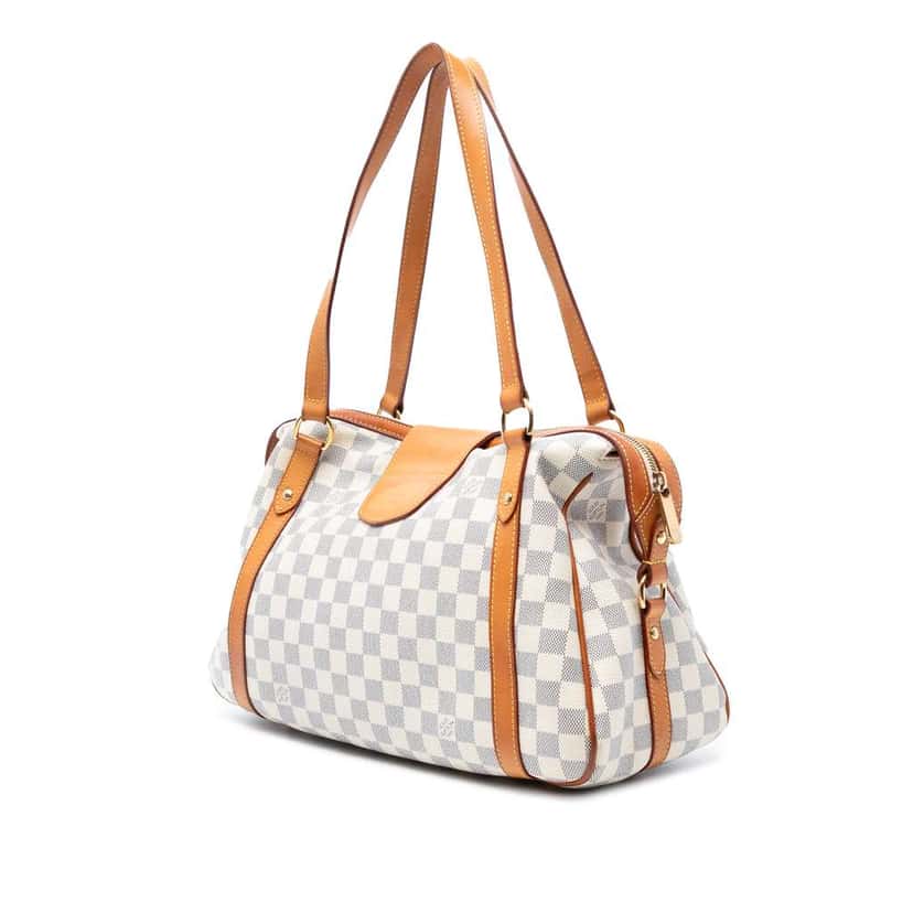 Louis Vuitton Damier Azur Stresa PM White Good condition - Back View