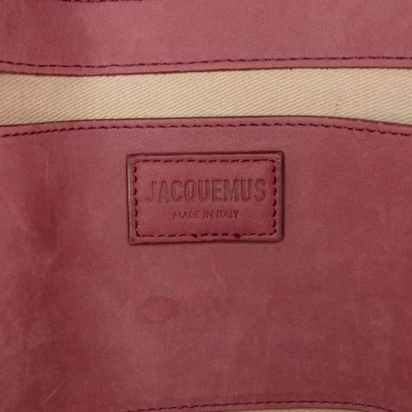Jacquemus Suede Le Grand Bambino Pink Leather Good condition - Box View