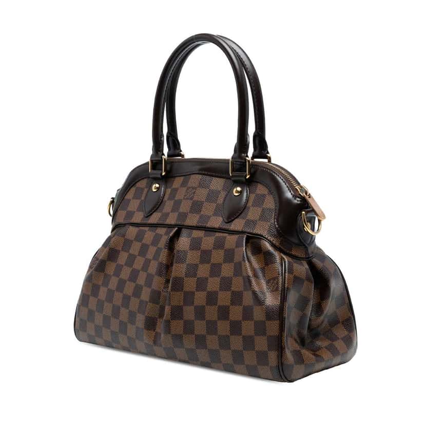 Louis Vuitton Damier Ebene Trevi PM Brown Good condition - Back View