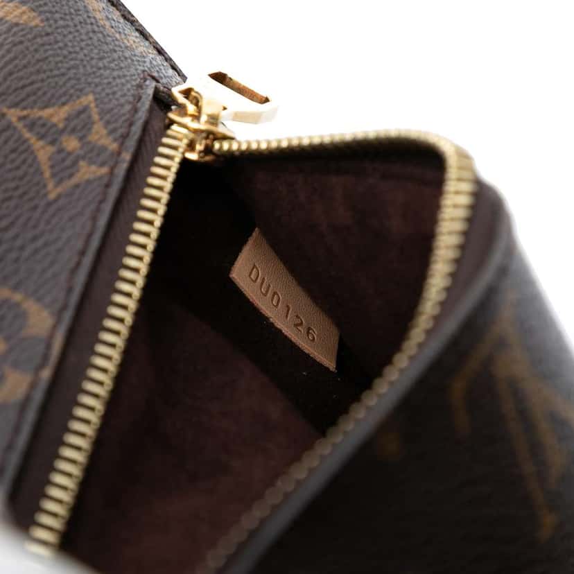 Louis Vuitton Monogram Pochette Metis Brown Good condition - Box View