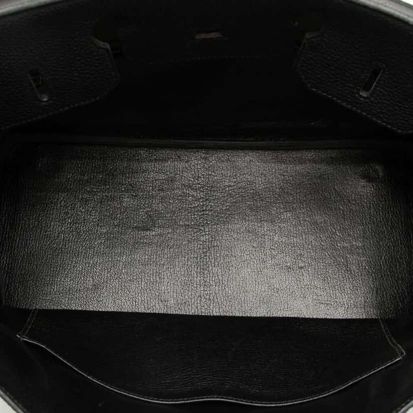 Hermès Togo Birkin Retourne 35 Black Leather Good condition - Model View