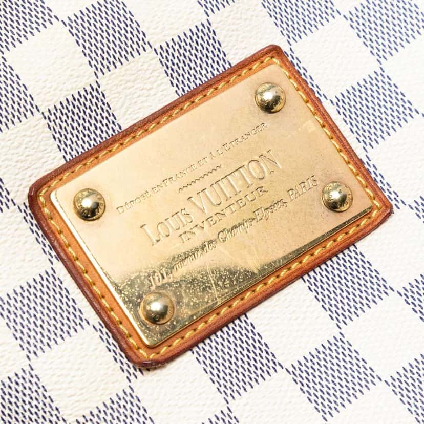 Louis Vuitton Damier Azur Galliera PM White Good condition - Box View
