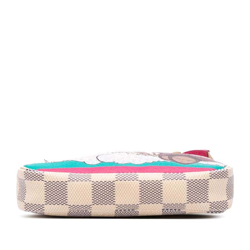 Louis Vuitton Damier Azur Evasion Mini Pochette Accessoires White Good condition - Inside View
