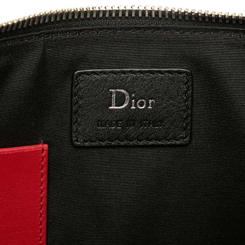 Dior Oblique Leather Latenight Summer Clutch Black Leather Good condition - Box View