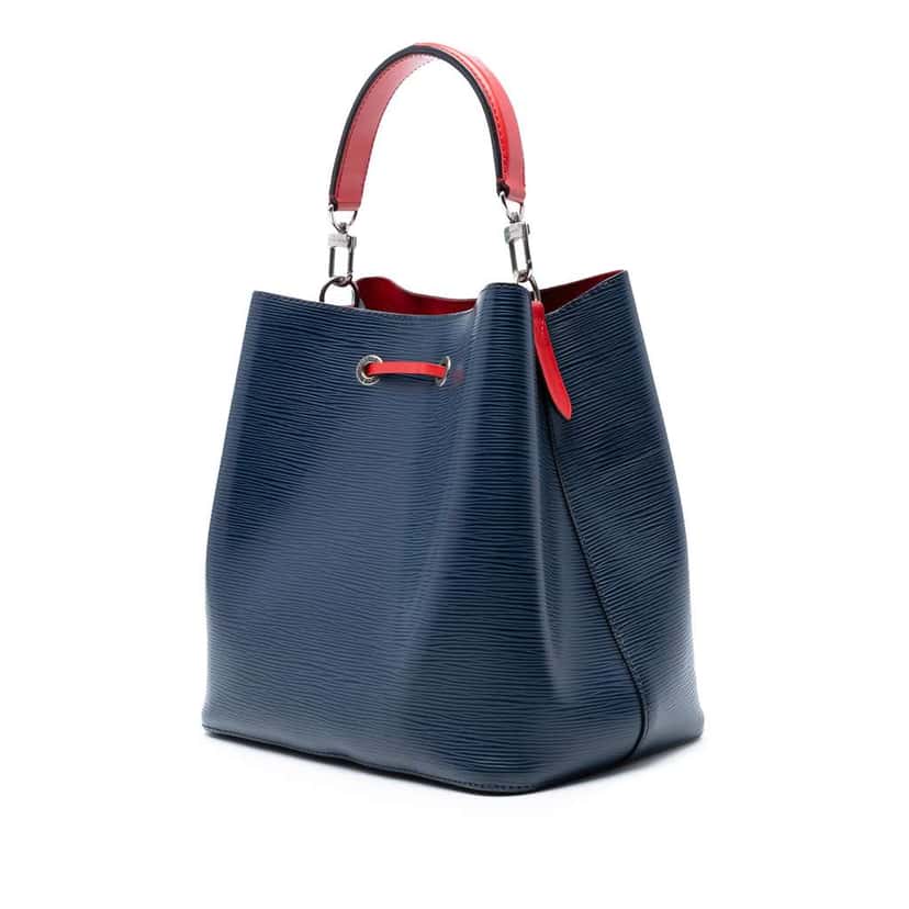 Louis Vuitton Epi NeoNoe MM Blue Leather Good condition - Back View