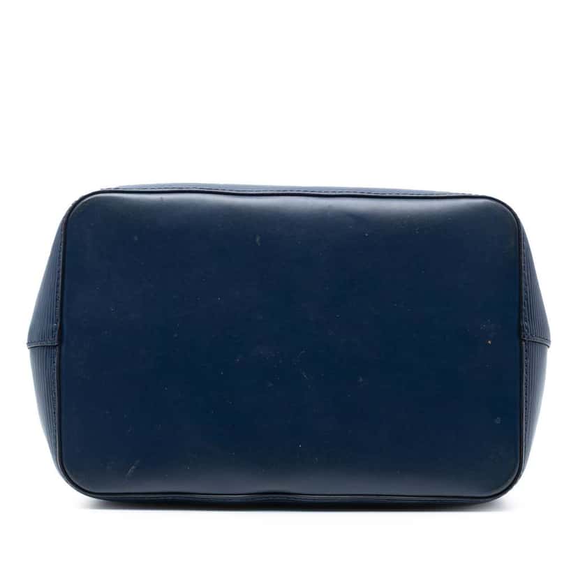 Louis Vuitton Epi NeoNoe MM Blue Leather Good condition - Inside View