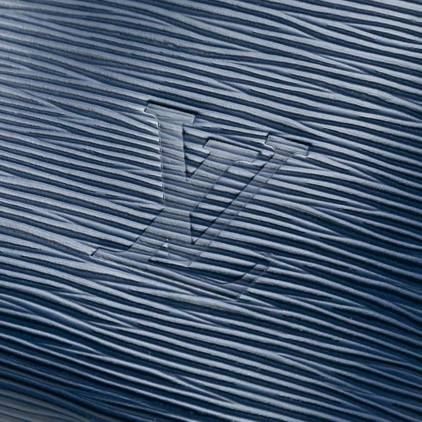 Louis Vuitton Epi NeoNoe MM Blue Leather Good condition - Box View