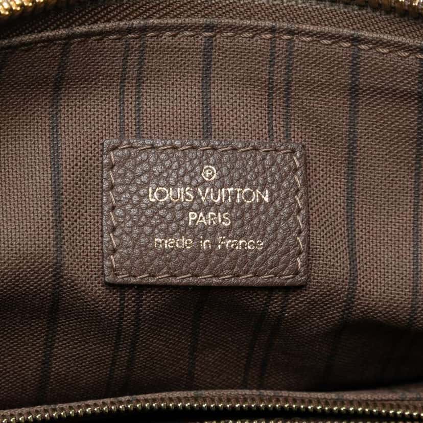 Louis Vuitton Monogram Empreinte Lumineuse PM Brown Leather Good condition - Box View