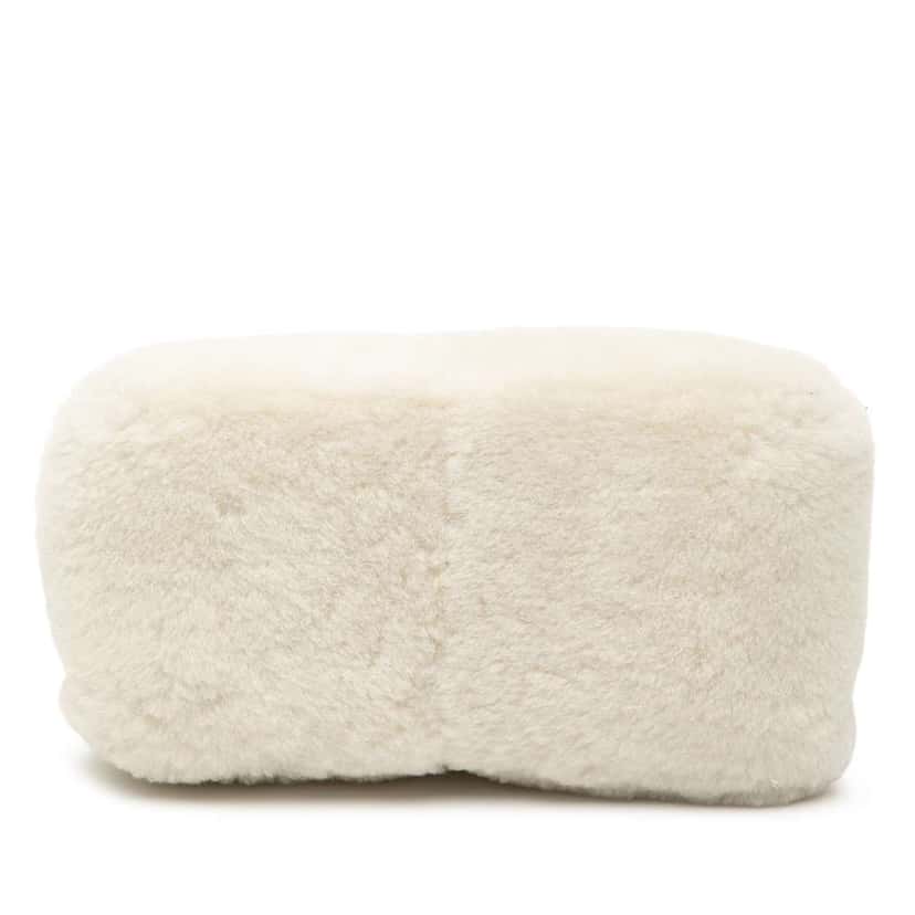 Givenchy Mini Shearling G Hobo White Good condition - Inside View