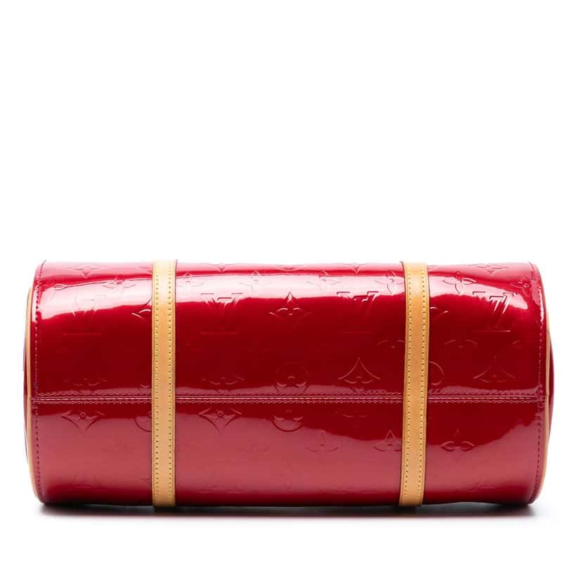 Louis Vuitton Monogram Vernis Bedford Red Leather Good condition - Inside View