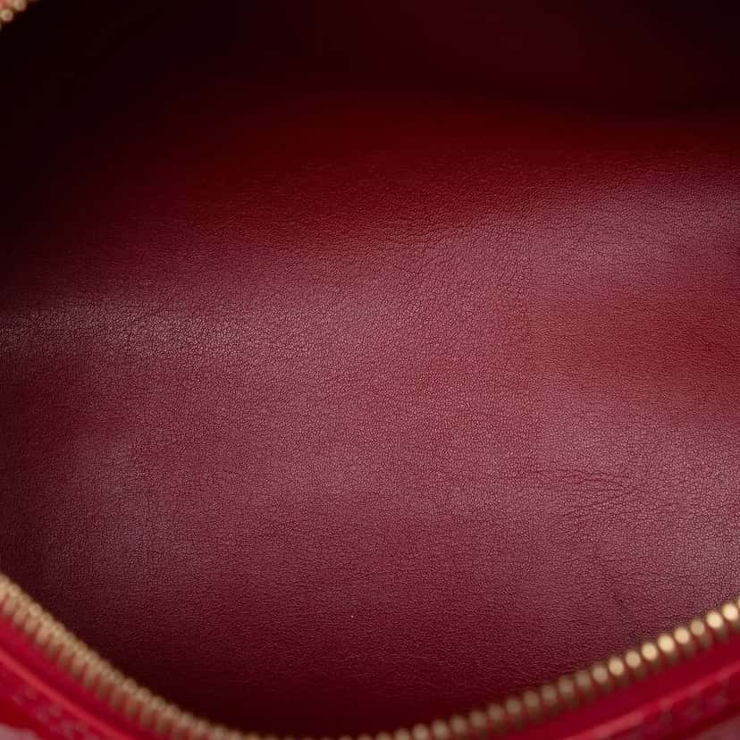 Louis Vuitton Monogram Vernis Bedford Red Leather Good condition - Model View