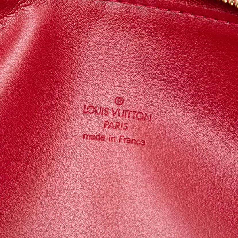 Louis Vuitton Monogram Vernis Bedford Red Leather Good condition - Box View