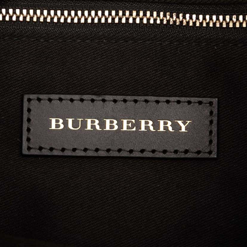 Burberry Leather Studded Rucksack Backpack Black Leather Good condition - Box View