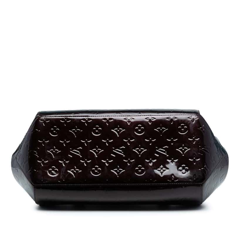 Louis Vuitton Monogram Vernis Sherwood GM Purple Leather Good condition - Inside View