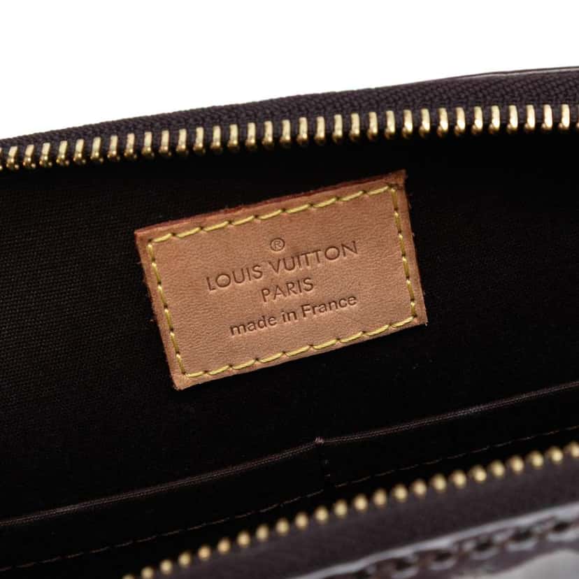 Louis Vuitton Monogram Vernis Sherwood GM Purple Leather Good condition - Box View
