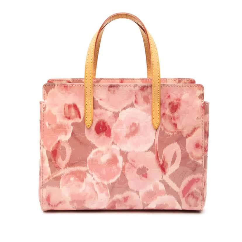 Louis Vuitton Monogram Vernis Ikat Catalina BB Pink Leather Very good condition - Front View