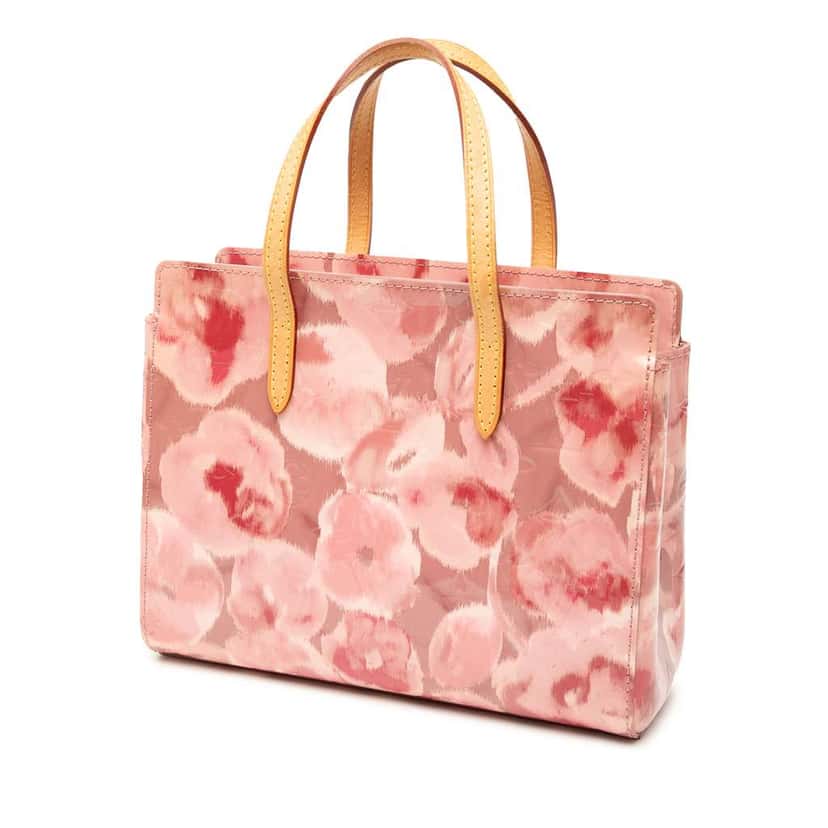 Louis Vuitton Monogram Vernis Ikat Catalina BB Pink Leather Very good condition - Back View
