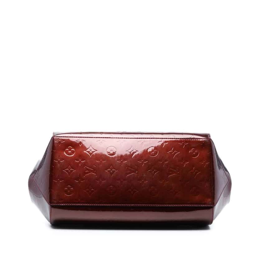 Louis Vuitton Monogram Vernis Sherwood PM Purple Leather Good condition - Inside View