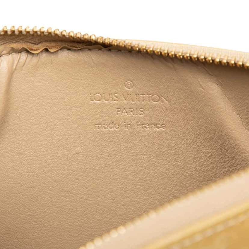 Louis Vuitton Monogram Vernis Fleurs Lexington Pochette Brown Leather Good condition - Box View