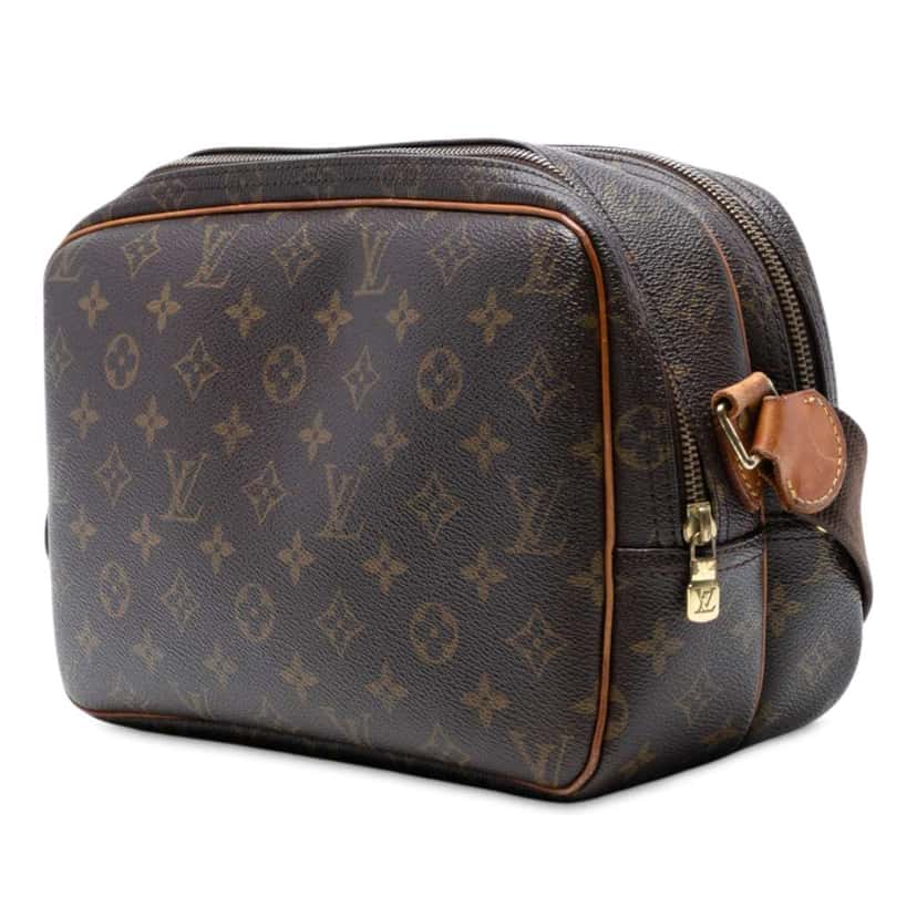 Louis Vuitton Monogram Reporter PM Brown Good condition - Back View