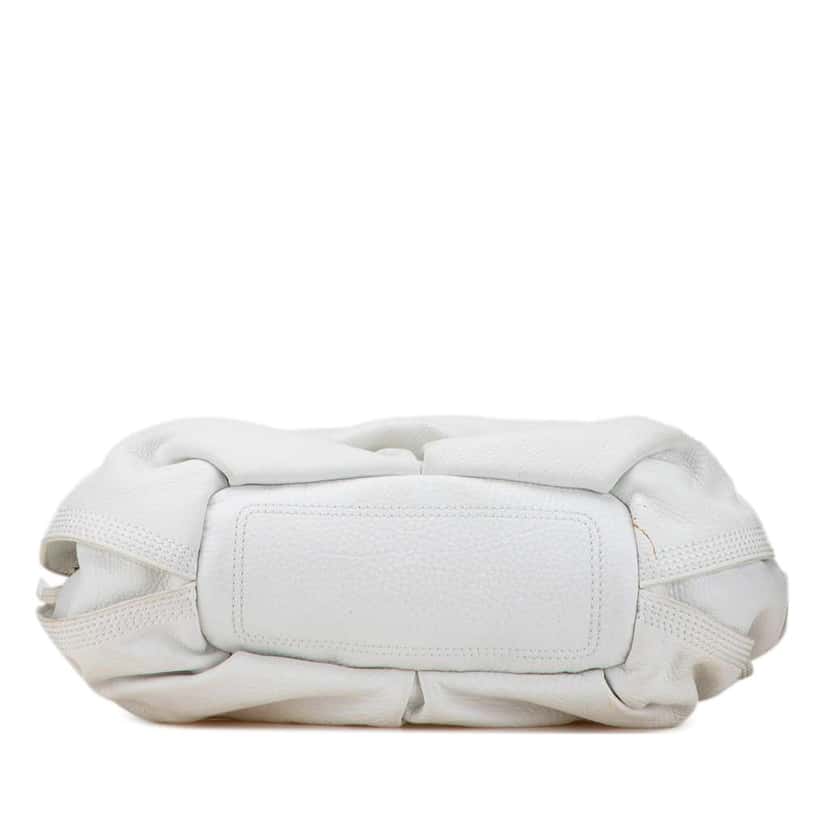Celine Calfskin Bittersweet Hobo White Leather Good condition - Inside View
