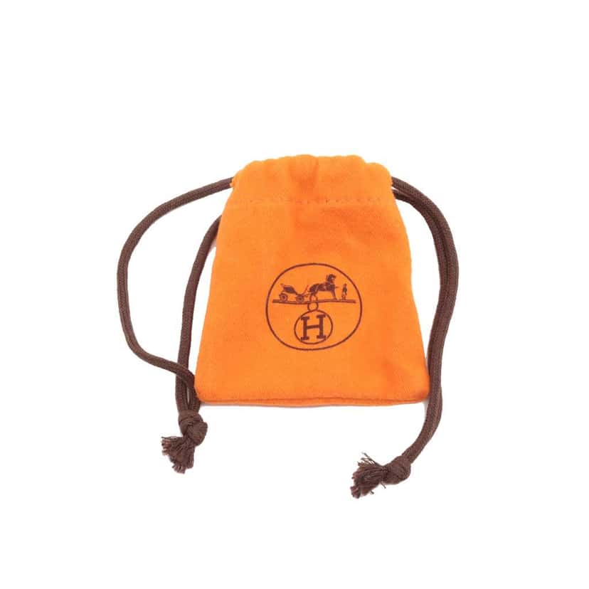 Hermès Sterling Silver Evelyne Eclipse Pendant Necklace Silver Silver Good condition - Box View