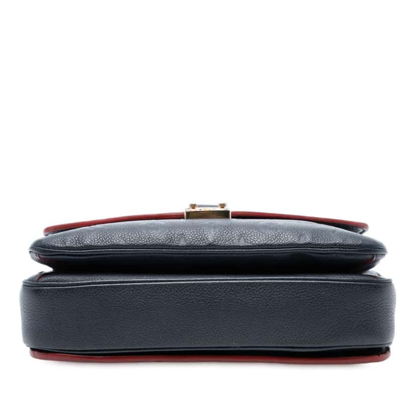 Louis Vuitton Monogram Empreinte Pochette Metis Blue Leather Good condition - Inside View