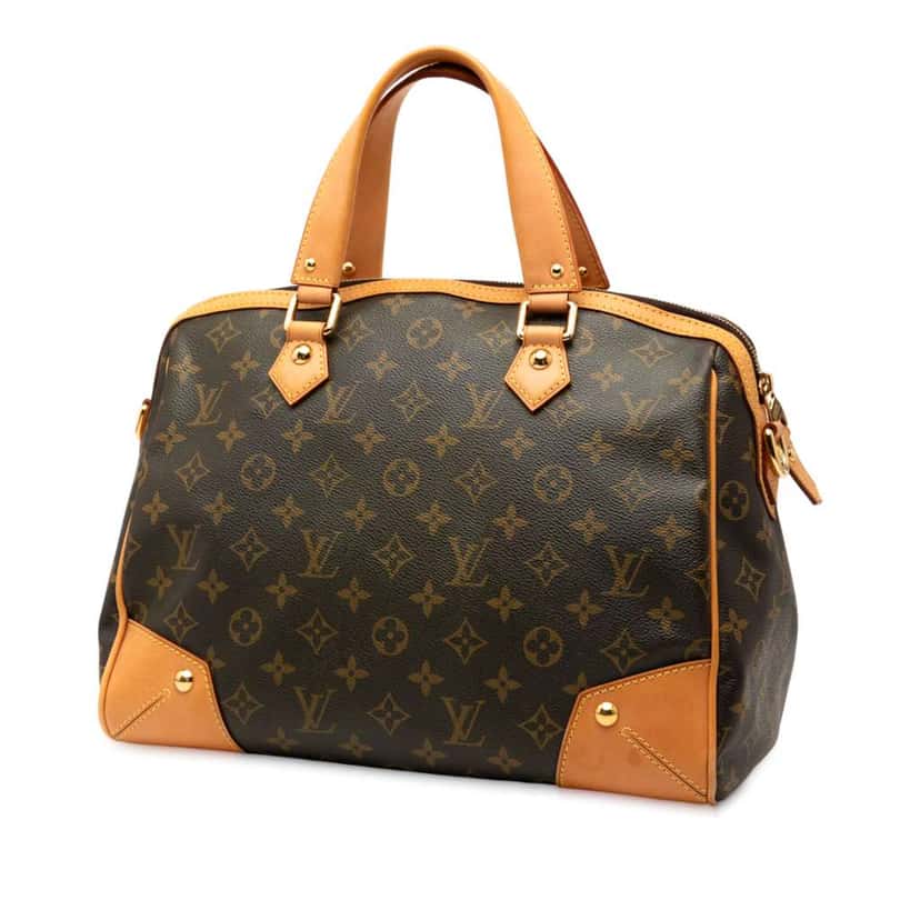 Louis Vuitton Monogram Retiro PM Brown Good condition - Back View