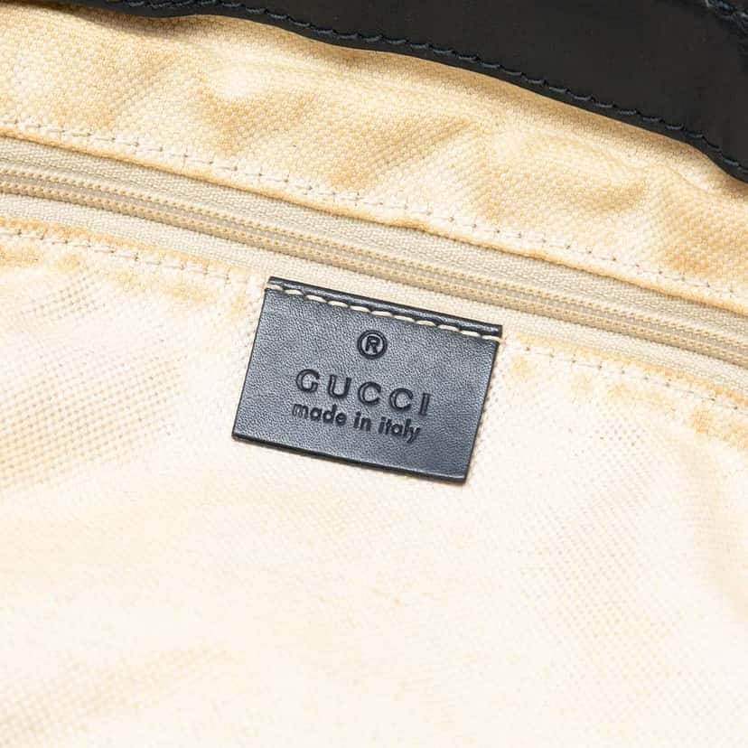 Gucci GG Canvas Sukey Satchel Brown Canvas Good condition - Box View