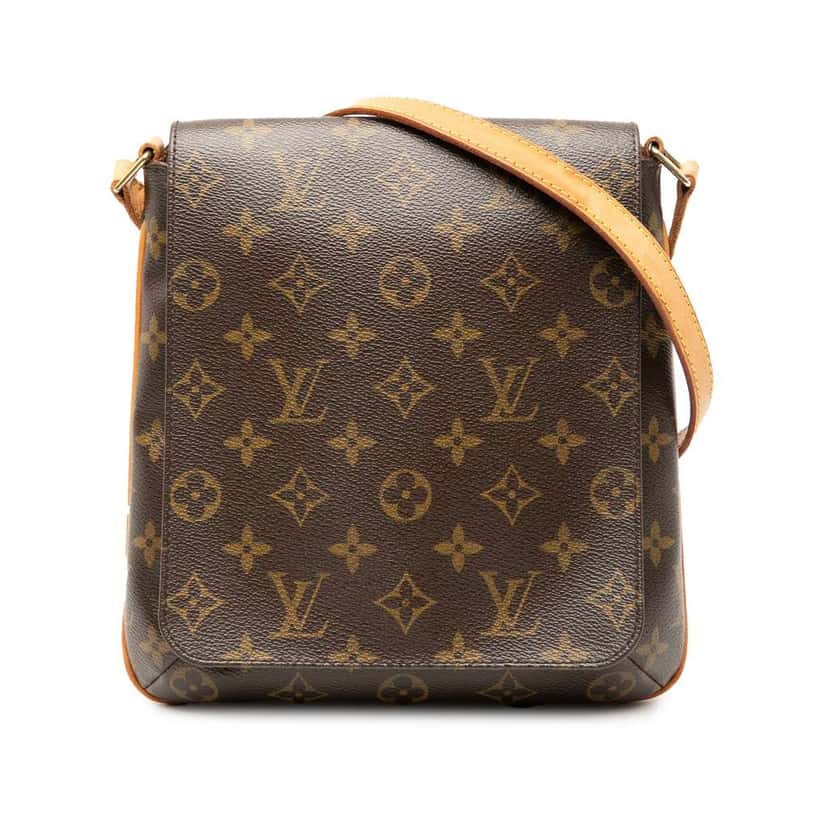 Louis Vuitton Monogram Musette Salsa PM Long Strap Brown Good condition - Front View