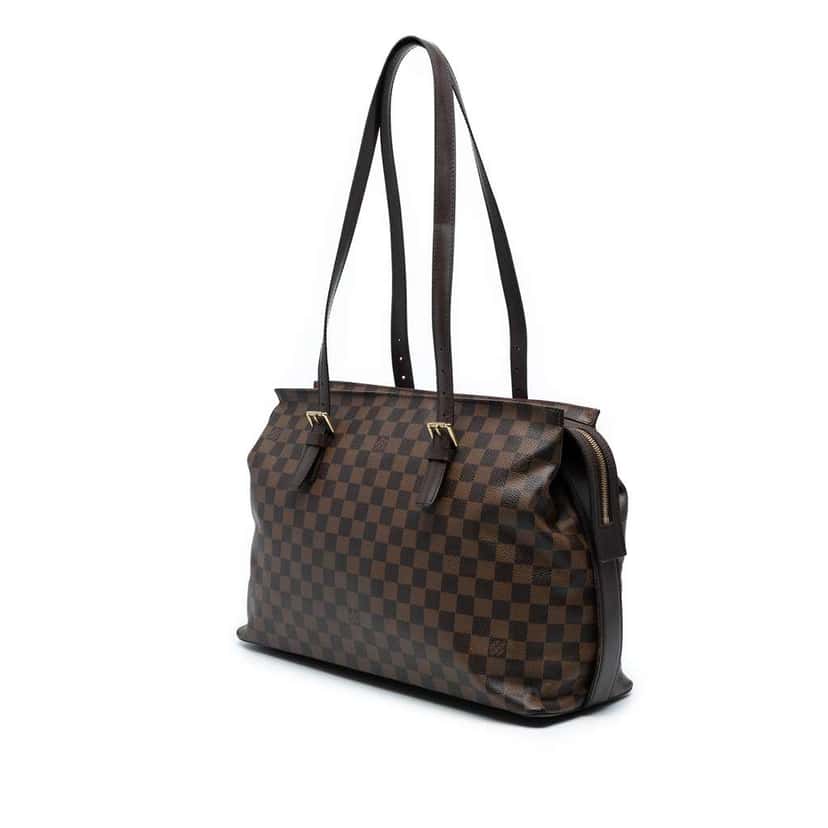 Louis Vuitton Damier Ebene Chelsea Brown Good condition - Back View