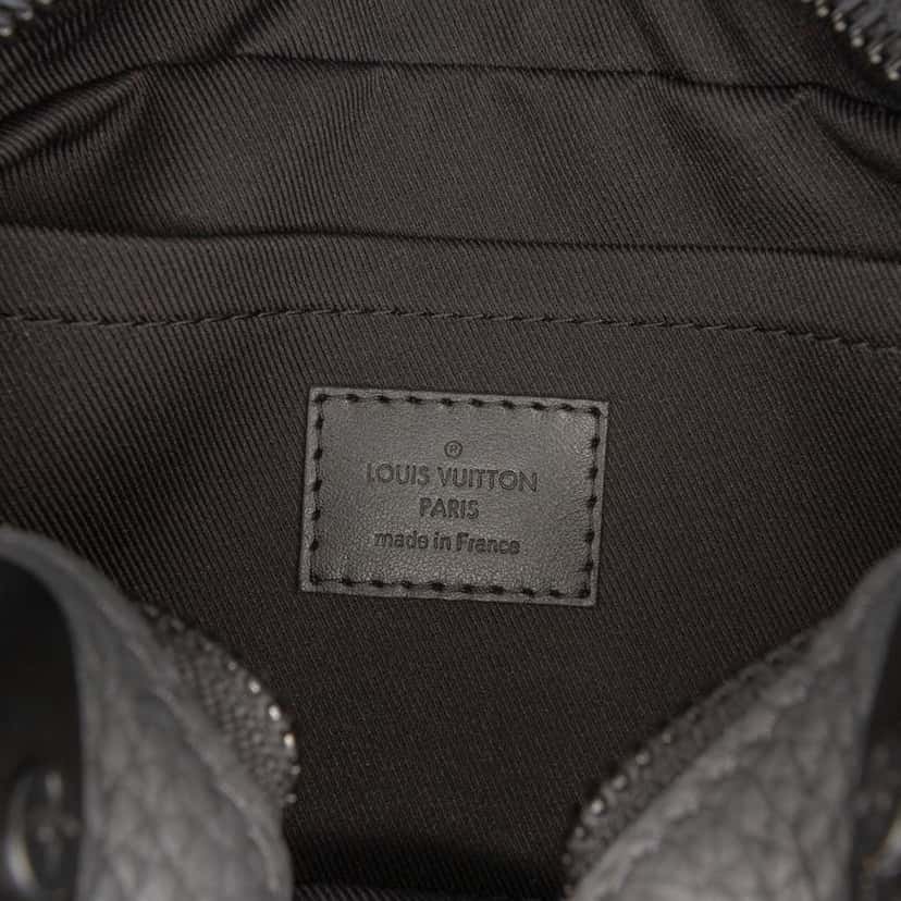 Louis Vuitton Monogram Taurillon Mini Soft Trunk Black Leather Good condition - Box View