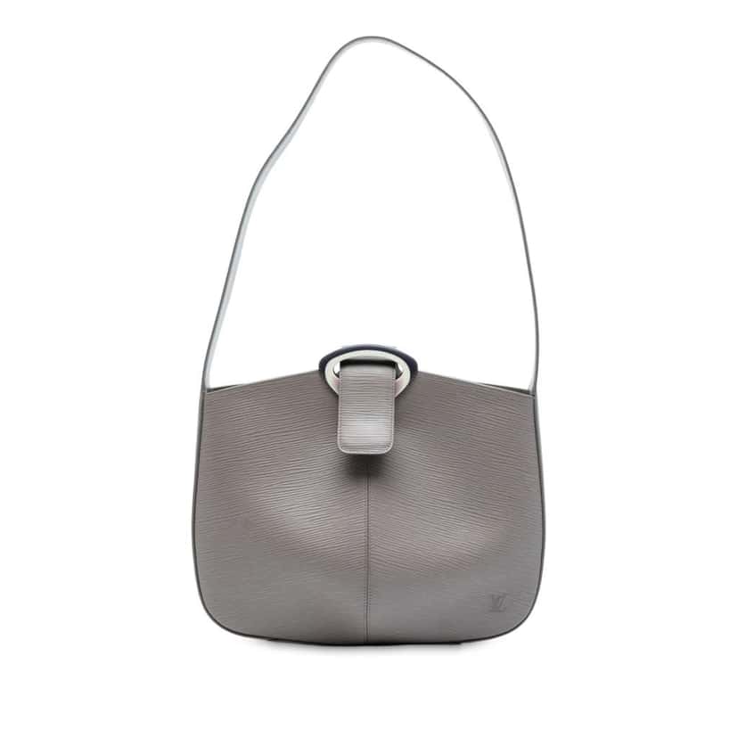 Louis Vuitton Epi Reverie Grey Leather Good condition - Front View