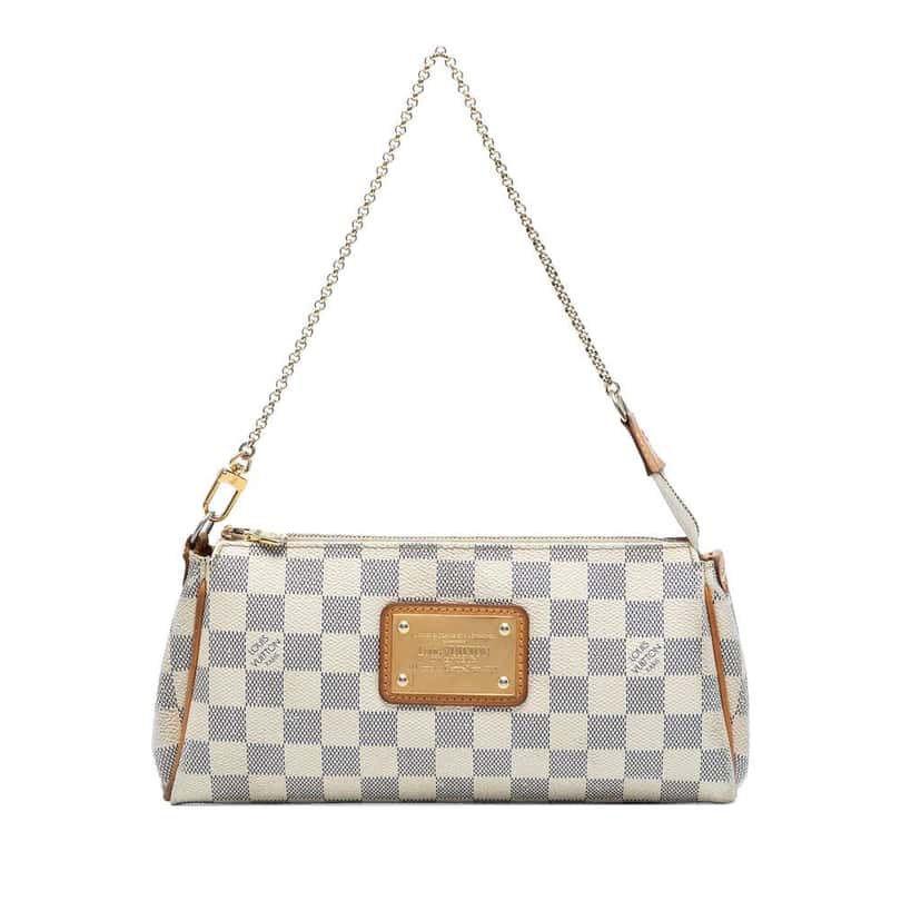 Louis Vuitton Damier Azur Eva White Good condition - Front View