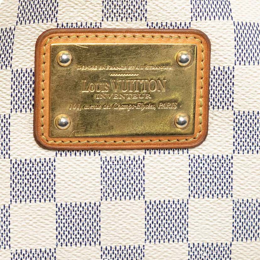 Louis Vuitton Damier Azur Eva White Good condition - Box View