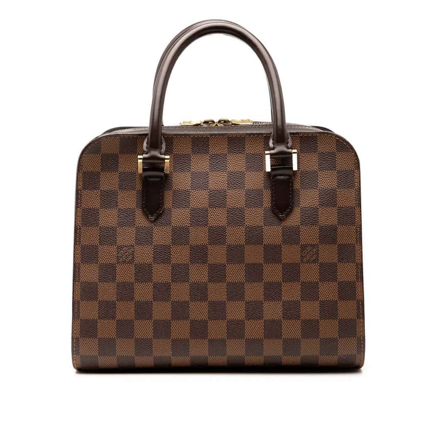 Louis Vuitton Damier Ebene Triana Brown Good condition - Front View