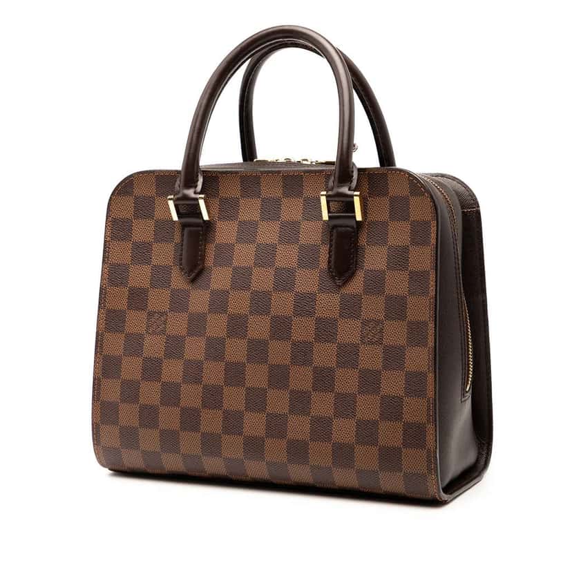 Louis Vuitton Damier Ebene Triana Brown Good condition - Back View