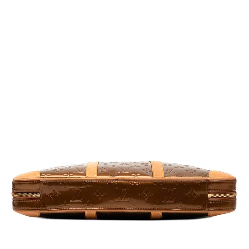 Louis Vuitton Monogram Vernis Van Damme Brown Leather Good condition - Inside View