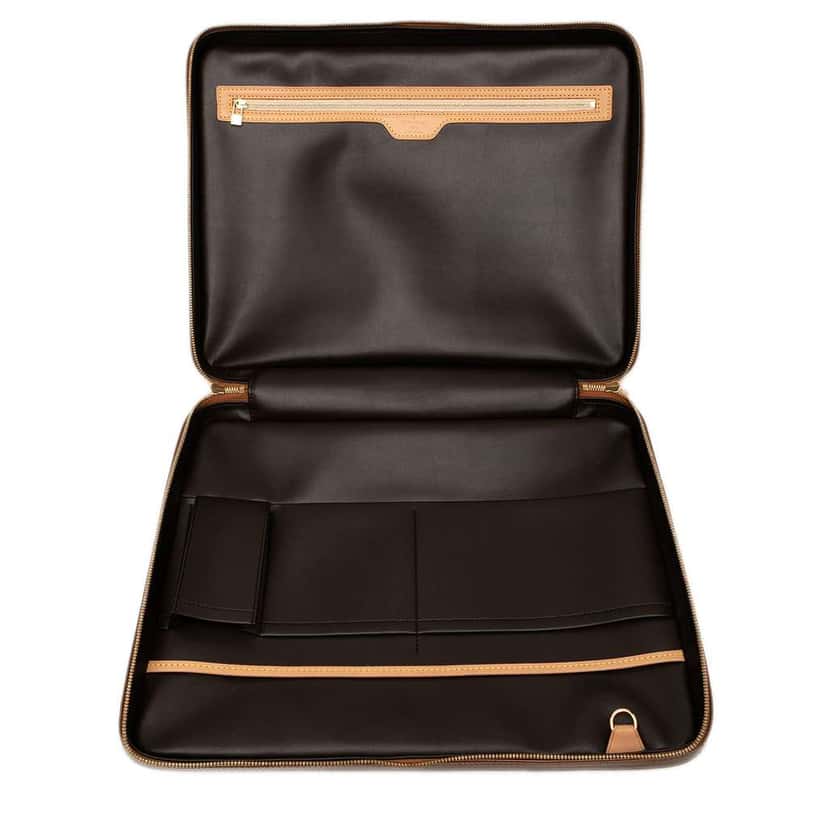 Louis Vuitton Monogram Vernis Van Damme Brown Leather Good condition - Model View