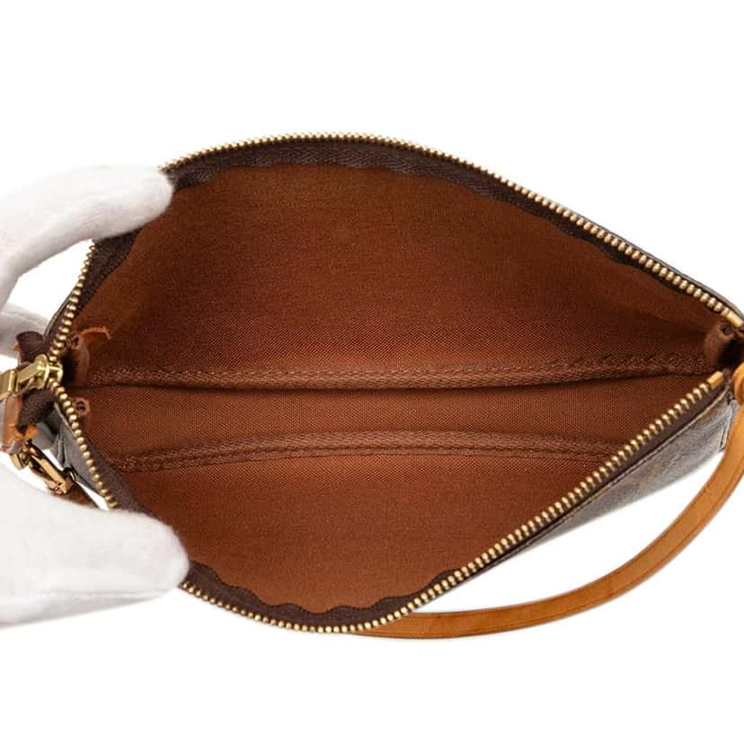 Louis Vuitton Monogram Pochette Accessoires Brown Good condition - Model View